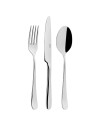 Service de 24 pcs Relais, inox 18/10, épaisseur 4 mm 