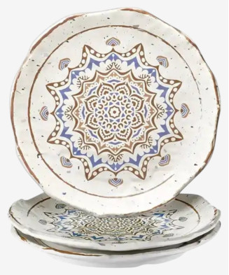 Assiette Plate Casablanca - 100% Mélamine