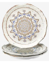 Assiette Plate Casablanca - 100% Mélamine
