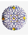 Assiette plate Genova en mélamine incassable | Majolietable