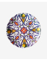 Assiette plate Genova en mélamine incassable | Majolietable