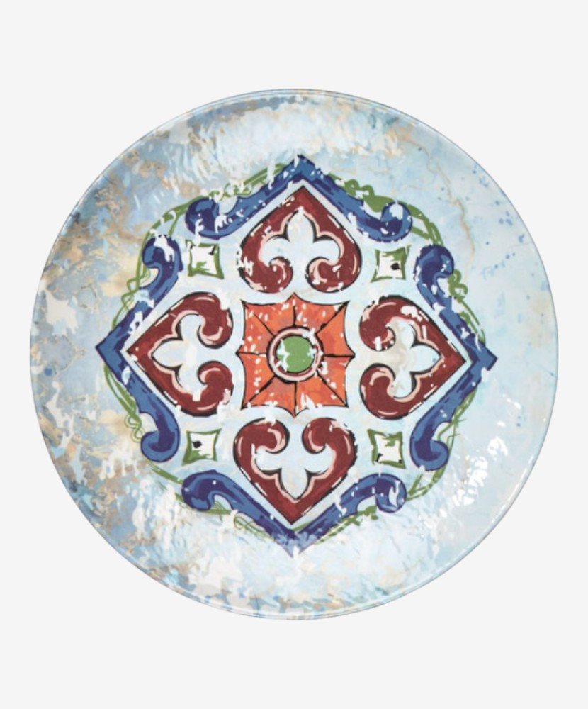 Assiette Plate Havana - 100% Mélamine
