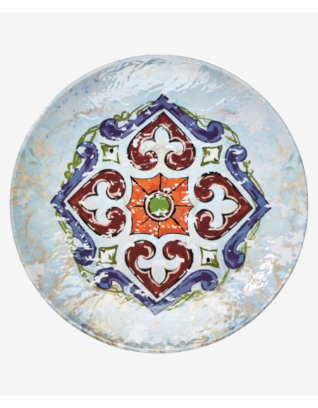 Assiette Plate Havana - 100% Mélamine