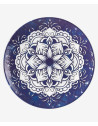Assiette plate Larissa en mélamine incassable | Majolietable