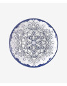 Assiette plate Larissa en mélamine incassable | Majolietable