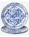 Assiette Plate Sevilla - 100% Mélamine