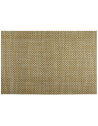 Set de table couleur marron avec stipes latéraux 45x30 cm, 70% PVC et 30% PET 