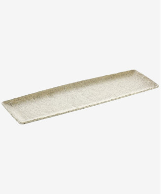 Plateau de Présentation Blanc Granite - 100% Mélamine