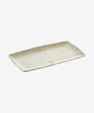 Plateau de Présentation Blanc Granite - 100% Mélamine