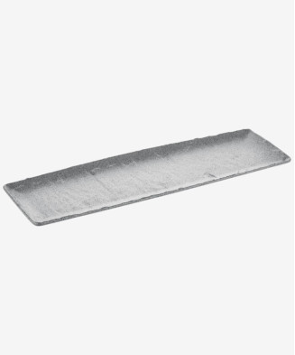 Plateau de Présentation Gris Granite - 100% Mélamine