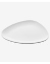 Assiette Elliptique Bermuda - Mélamine Chic pour Servir avec Style