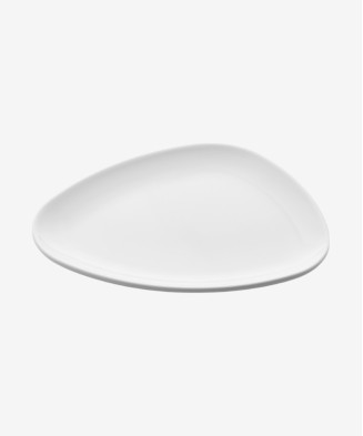 Assiette Elliptique Bermuda - Mélamine Chic pour Servir avec Style