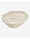Bol Incliné Blanc Granite - Mélamine Chic - Idéal pour Vos Plats