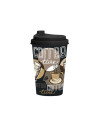 Gobelet 340ml type mug simple paroi pour café ou thé Contenance:0,340L Décor:Coffee Time