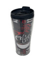 Mug thermo 440ml pour café ou thé avec couvercle Contenance:0,440L Décor:Café du matin