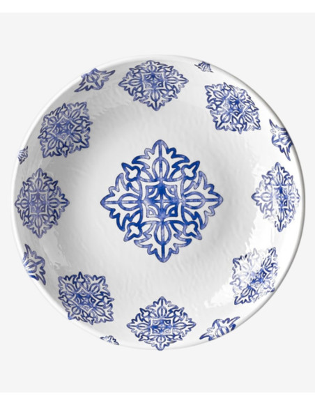 Assiette Creuse Sevilla 1000 ml - Mélamine Élégante et Durable
