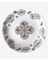 Assiette creuse Genova en mélamine incassable | Majolietable