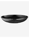 Assiette creuse Tilda Black en mélamine incassable | Majolietable