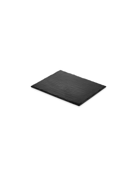 Plateau rectangle effet Ardoise 100% mélamine
