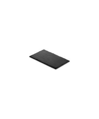 Plateau rectangle effet Ardoise 100% mélamine