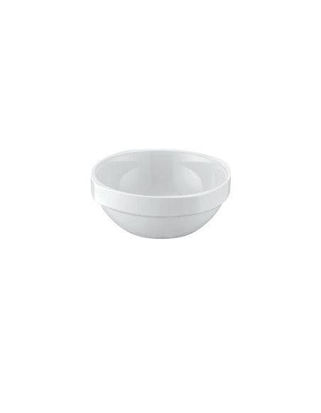 Bol blanc, Bergama, Ø 14 x h.5,5 cm, 100% Mélamine 