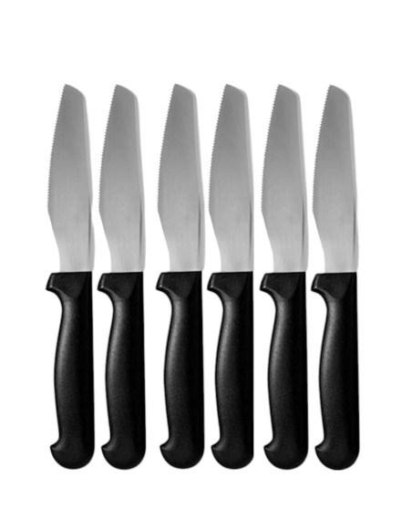 Lot de 6 couteaux à pizza lame 10 cm Rost 