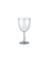 Le Ballon, verre à vin, 250 ml, Ø 7,6cm, H 15,6cm, Larg 7,6cm. En polycarbonate 