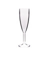 Le Karl, flûte à champagne, 180 ml, Ø 5,5cm, H 21,8cm, Larg 5,5cm. En polycarbonate 