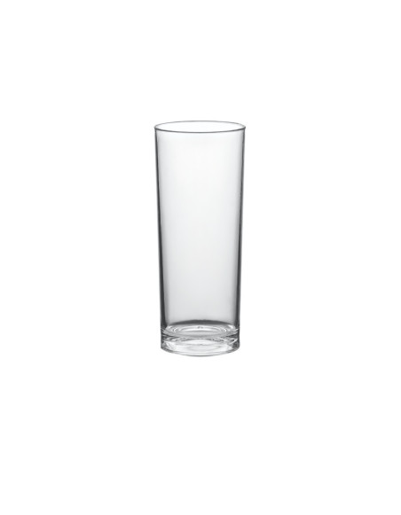 Le Lagon XL, verre à cocktail long, 320 ml, Ø 6,3cm, H 15,5cm, Larg 6,3cm. En polycarbonate 