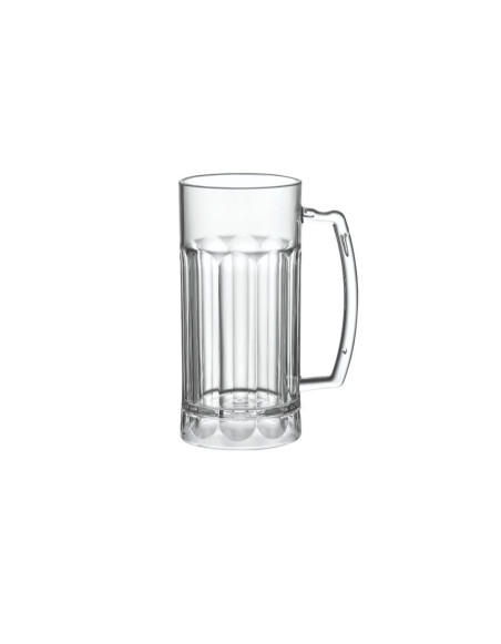 Le Demi, verre à bière, 340 ml, Ø 6,7cm, H 14,3cm, Larg 6,7cm. En polycarbonate 