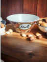 Bol pour snacks et apéro décor : Noix 