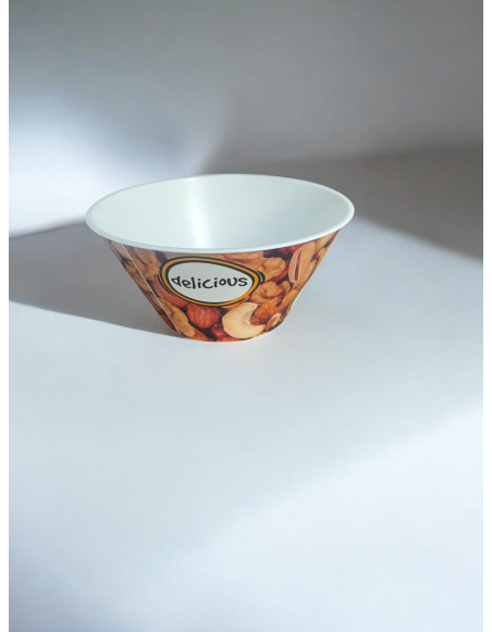 Bol pour snacks et apéro décor : Noix