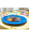 Assiette enfant décor camion de pompier 