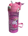 Gourde Licorne, 0,610L en polypropylène sans BPA 