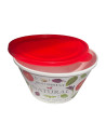 Saladier hermetique 4,6 litres, Blanc, Légumes 