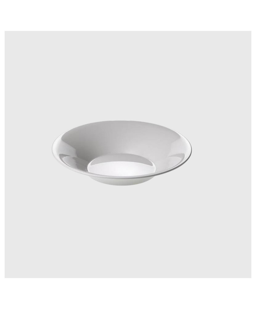 Assiette ronde mélamine blanche Ø30x6cm 