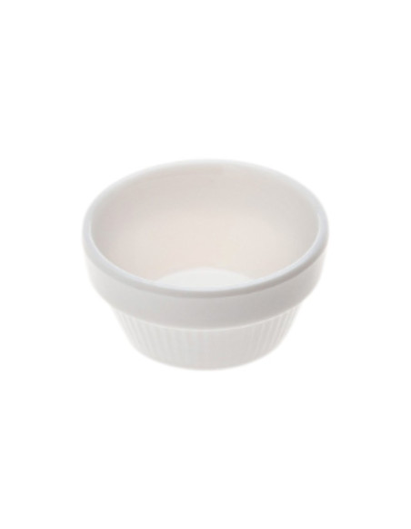 Petit bol CANDY 7x3,7cm blanc en mélamine 