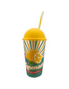 Gobelet réutilisable Citron, sphérique Contenance:0.470 litres