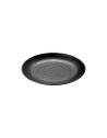Assiette Ø28x3cm mélamine noire Ø28x3cm 