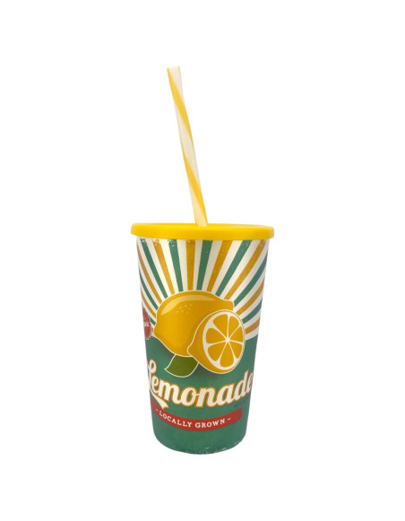 Gobelet réutilisable Citron, Plat 