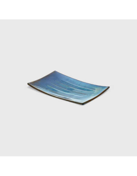 Assiette rectangle 25,6x15,7x3,4 en mélamine - collection : IBIZA 