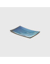 Assiette rectangle 25,6x15,7x3,4 en mélamine - collection : IBIZA 