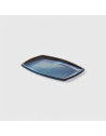 Assiette rectangle 22,4x15,5x2 en mélamine - collection : IBIZA 
