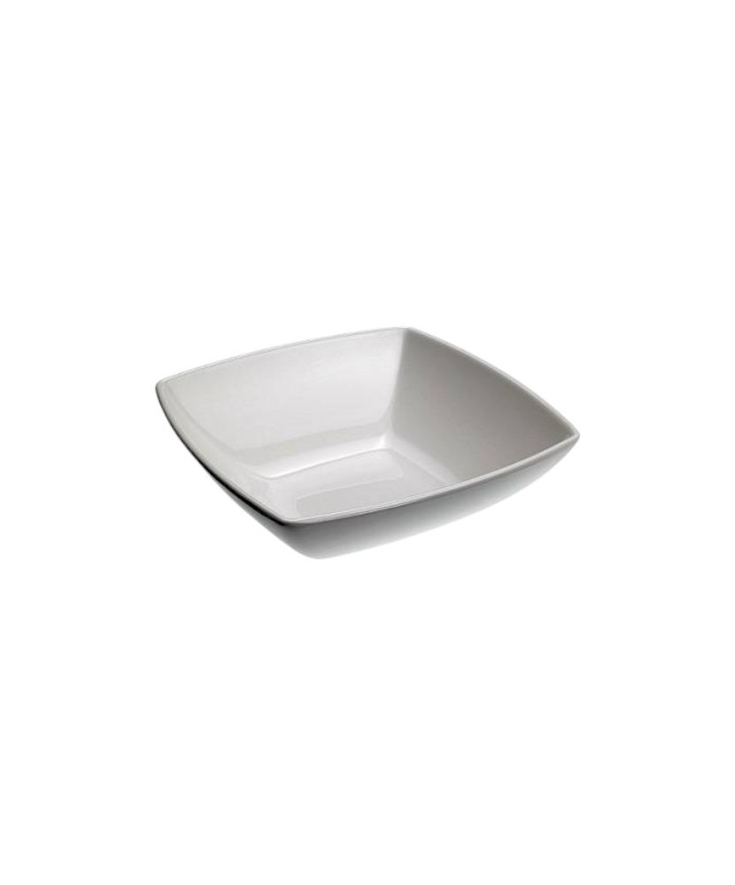 Bol carré mélamine blanche Dimensions:standard - 18x18x6 cm