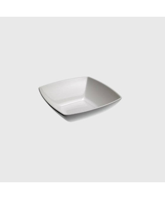 Bol carré mélamine blanche Dimensions:standard - 18x18x6 cm