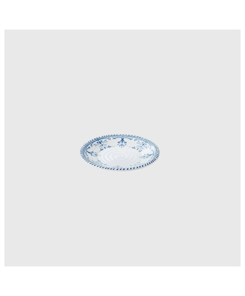 Assiette plate en mélamine collection : ZANTE Dimensions:dessert - Ø21,5x2 cm
