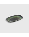 Assiette rectangle en mélamine collection : Amazon Dimensions:dessert - 23,5x15x2,5 cm