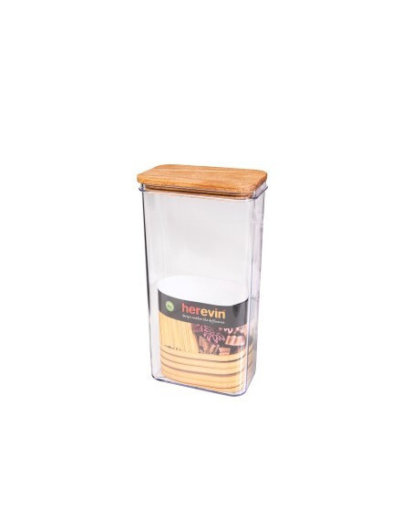 Boîte alimentaire hermétique couvercle bois Contenance:3 litres
