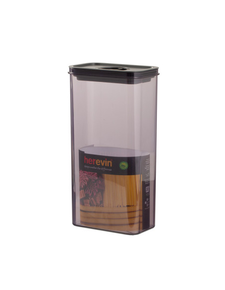 Boîte de conservation alimentaire hermétique noire Contenance:3 litres