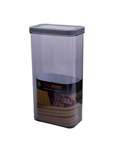 Boîte alimentaire grise Contenance:3 litres